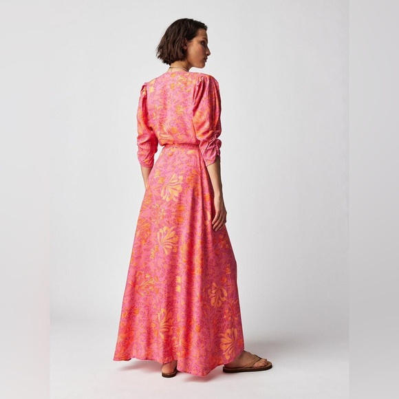 Jen's Pirate Booty Dresses & Skirts - NEW Jen’s Pirate Booty Maxi Dress, Garden Party Pink&Orange, Free People
